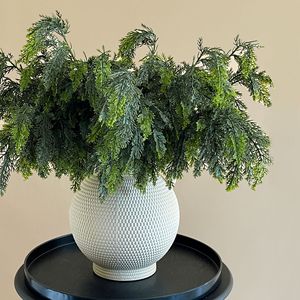 Simulierte Pflanzen Wacholder blatt Feuerfestes Sonnenschutz grün für die Landschafts gestaltung Feuer hemmendes Wacholder blatt design Garten technik - Product Image 2