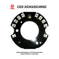 Accesorio para Cámara de Seguridad CCTV, Panel de Visión Nocturna 2835, Placa Infrarroja PCBA IR 940nm 850nm, Fabricación Personalizada ODM OEM