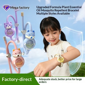 Pulsera Repelente de Mosquitos con Diseño de Animales de Dibujos Animados, con Aceite Esencial de Plantas, para Adultos y Niños, Uso en Exteriores, Silicona Portátil - Product Image 3