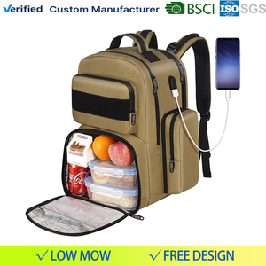 Mochila Nevera <span class=keywords><strong>para</strong></span> Picnic, Camping y Senderismo, Bolsa de Almuerzo <span class=keywords><strong>para</strong></span> Viajes <span class=keywords><strong>al</strong></span> Aire Libre, Bolsa de Hombro con Puerto de Carga USB - Product Image 1