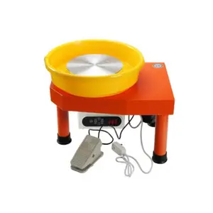 350W Brushless Electric Pottery Wheel Machine24cm Pottery Forming Machine pottery wheel Ceramic Machine for Student and Amateur