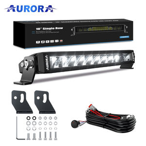 Aurora <span class=keywords><strong>Led</strong></span> <span class=keywords><strong>Light</strong></span> Barras Offroad Luzes 4x4 ATV UTV Caminhão Dual Color Branco e Amarelo 10 polegadas Single Row Luzes <span class=keywords><strong>Led</strong></span> para o carro - Product Image 6