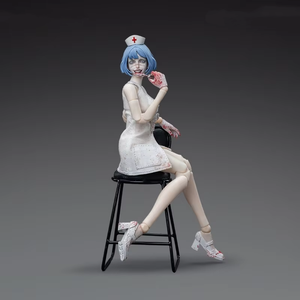 Figurine d'action LEVEL9 Club Chaos Frontline Series Diablo Doctor & Crazy Nurse PVC 1:12 Tide Playing - Product Image 2