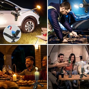 Linterna de Camping de 10000mAh con Función de Atenuación, Trípode y Señal de Rescate SOS, Linterna de Búsqueda Portátil para Senderismo, Aventuras y Emergencias - Product Image 6