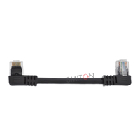 Câble Ethernet RJ45 UTP Cat5 Patch Cord Snake 90 degrés