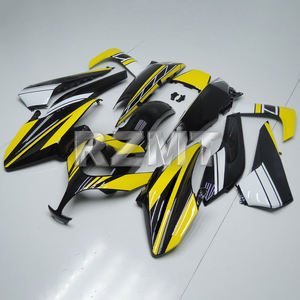 Kit de carenado de motocicleta personalizado para YAMAHA <span class=keywords><strong>TMAX</strong></span> <span class=keywords><strong>500</strong></span> 2008-2011 TMAX500 2009, Juego de piezas de carrocería de plástico de inyección ABS, Juego de piezas de carrocería de plástico, - Product Image 2