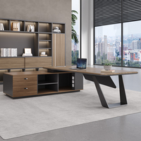 Mobilier de bureau pour chef de bureau Table de bureau exécutive pour chef d'entreprise Table de bureau de luxe pour chef d'entreprise