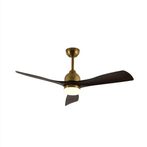 Ventilador de Techo LED Moderno de 52 Pulgadas con Luz, 3 Aspas, 6 Velocidades, Motor de CC, Control Remoto para Comedores y Salas de Estar - Product Image 1