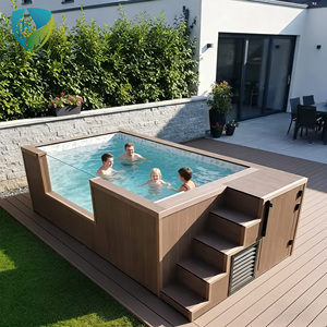 <span class=keywords><strong>Piscine</strong></span> <span class=keywords><strong>rectangulaire</strong></span> extérieure sur mesure pour jardin, hôtel, famille, <span class=keywords><strong>piscine</strong></span> hors sol à vendre - Product Image 4