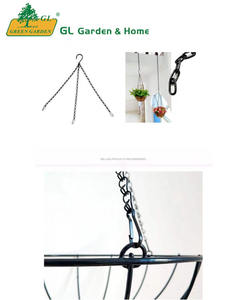 热卖新款两用金属挂花机10英寸直径墙空间农产品 - Product Image 3