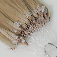 Salonqualität Super Cuticle Aligned Rohes Indisches Haar H6 Federn-Haarverlängerungen 6H 100% Echthaar