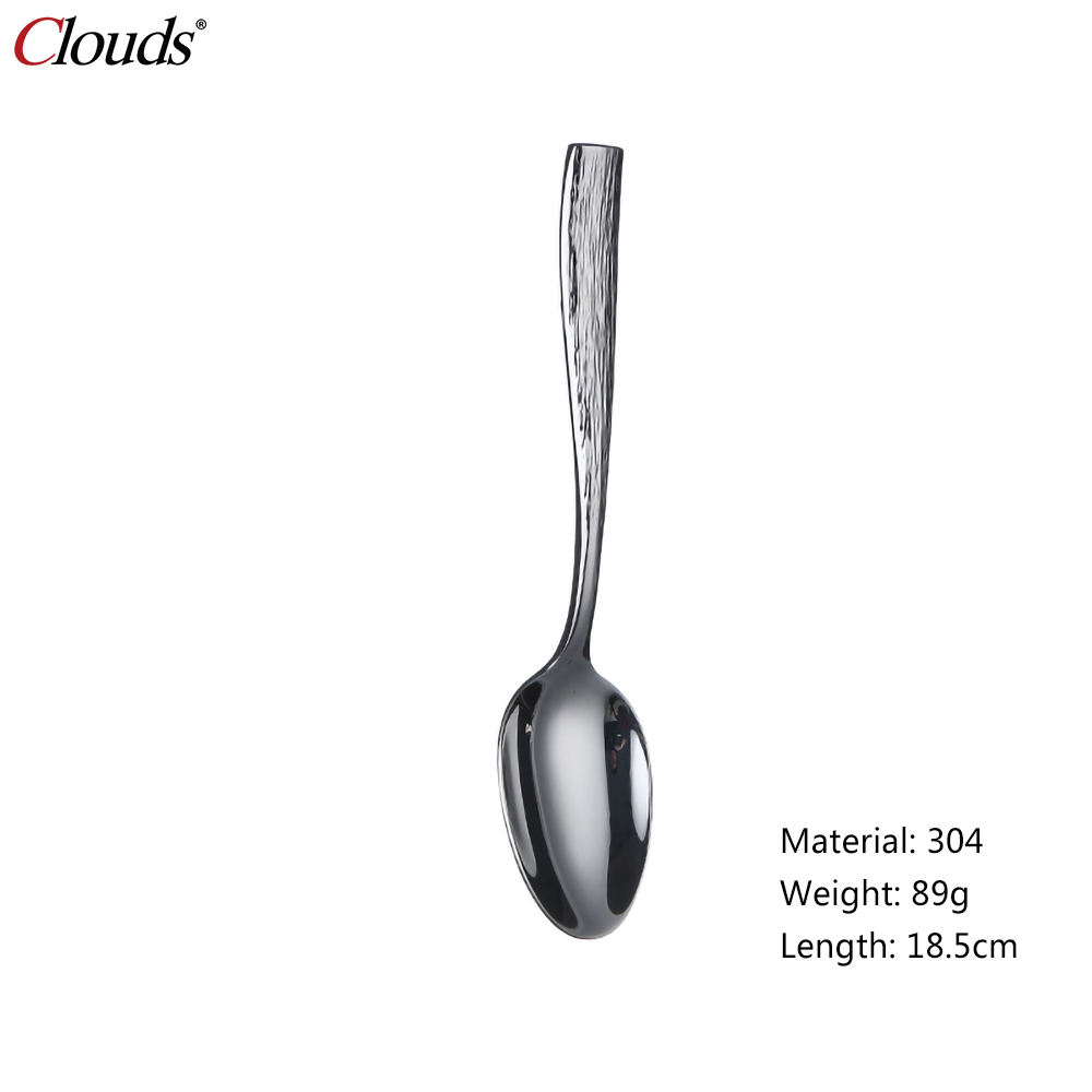 Silvery-Dessert spoon