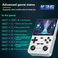 Console de Jeu Portable Topleo Wi-Fi 128 Go R36s K36 Rétro
