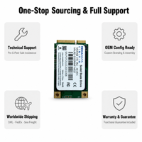 SSD MSATA 1 To MLC NAND SATA III, disque SSD interne, large plage de température (-40 à 85°C) pour ordinateur portable et système embarqué
