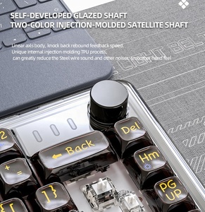 Attack Shark K75 RGB Triple Mode Gaming <b>Electronic</b> sports <b>Keyboard</b> Wireless & Wired Cherry Brand Axis Mechanical - Product Image 5