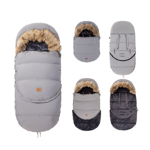 Sac de couchage pour <span class=keywords><strong>poussette</strong></span> Housbay, chaud pour l'hiver, avec couvre-pieds amovible, pliable, à capuche, matelassé, pour enfants de 0 à 3 ans - Product Image 3