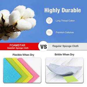 <span class=keywords><strong>Essuie</strong></span>-vaisselle imprimés réutilisables écologiques Foamstar pour la <span class=keywords><strong>cuisine</strong></span>, <span class=keywords><strong>essuie</strong></span>-vaisselle absorbants, serviettes à main - Product Image 4