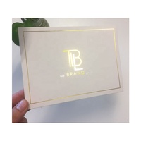 Personalisierte PVC-Visitenkarte mit NFC-Kommunikationsschnittstelle, Goldfolie, Silber-Spiegel-Finish, Chip-Typen T5577 1K EM4305