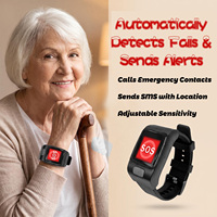Reloj Inteligente VL12S 900MAH 4G GPS con Monitor de Presión Arterial/SpO2/Temperatura, Llamada SOS, Detección de Caídas, Pulsera Inteligente para el Cuidado de Personas Mayores