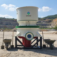 Trituradora de Cono de un Solo Cilindro Serie DP con Motor AC, Capacidad Máx. 850 t/h para Trituración Fina Terciaria en Minería de Cantera, Fácil de Instalar