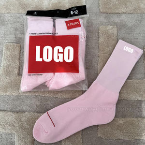 4 जोड़े थोक यूनिसेक्स उच्च गुणवत्ता वाले कपास के चालक दल के एक कार्ड को मोजे फैशन कैजुअल टोरी का एकमात्र ब्रांड स्पोर्ट्स मोजे - Product Image 3