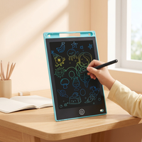 Tablette d'écriture LCD 8,5 pouces pour enfants, tableau de dessin électronique, bloc-notes d'écriture manuscrite, écran monochrome pour gribouillage et étude