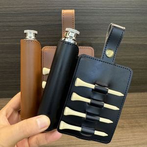 กระเป๋าใส่ทีกอล์ฟหนัง PU แบบสั่งทำได้ ทนทาน แฟชั่น พร้อมสกรีนชื่อ ของขวัญวันพ่อ วันเกิด - Product Image 4