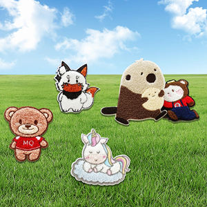 シェニールスパンコール刺繍アイロン接着カスタムグリッターパッチ、バッグ転写プリント衣料品アクセサリー用 - Product Image 5