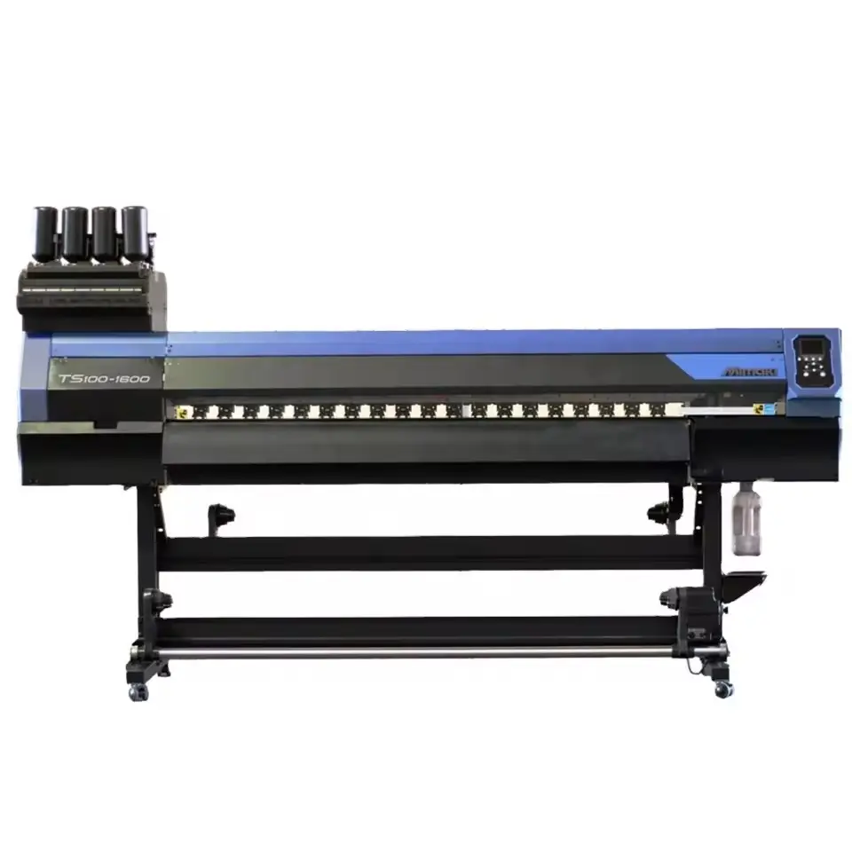 일본 TS100-1600 섬유 인쇄용 오리지널 Mimaki 승화 열전달 잉크젯 프린터