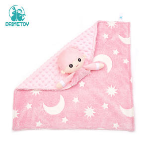 Couverture en flanelle épaisse lumineuse qui brille dans le noir Couverture pour bébé en peluche douce pour enfants - Product Image 5
