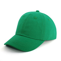 Gorra de Béisbol de Algodón de 6 Paneles, Ajustable, de Color Sólido, para Verano, Aire Libre, Unisex, para Niños y Adultos