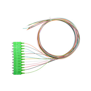 Pigtail de <span class=keywords><strong>Fibra</strong></span> Óptica Monomodo <span class=keywords><strong>SC</strong></span>/APC simplex de 1 2 metros - Product Image 1