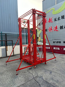 Plataforma Elevadora Plegable de Aluminio de 500 kg con Motor Eléctrico Portátil para Escaleras y Andamios - ¡Gran Oferta! - Product Image 4