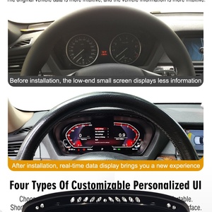 Navihua Upgrade 12.3 Inch Original Car Digital Cluster Instrument Speed <b>Meter</b> Screen Cluster for BMW F10 X4 F26 - Product Image 5