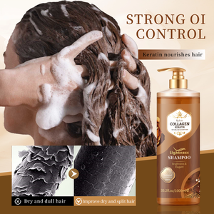 Nhãn Hiệu Riêng 1000Ml Hữu Cơ Collagen Số Lượng Lớn Dầu Gội Đầu Và Điều Hòa Thiết Lập Thảo Dược Tự Nhiên Dày Chống Rụng Tóc Dầu Gội Đầu - Product Image 5