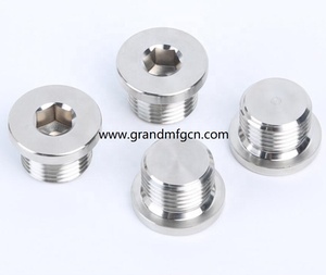 Personalizado hombre <span class=keywords><strong>roscado</strong></span> 1 "2" 3 "<span class=keywords><strong>de</strong></span> 4 pulgadas <span class=keywords><strong>de</strong></span> <span class=keywords><strong>acero</strong></span> <span class=keywords><strong>inoxidable</strong></span> 304 hexagonal enchufes - Product Image 1