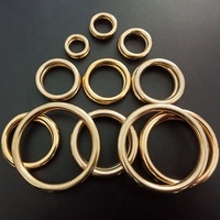 Joint torique en laiton massif 13mm 16mm 19mm 20mm 26mm 30mm 32mm 38mm 45mm 50mm pour sac pour animaux de compagnie sellerie etc.