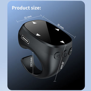 Anillo Inteligente con Pantalla Táctil, Control Remoto Inalámbrico <span class=keywords><strong>BT</strong></span> 5.3 para Selfies, Videos, Tiktok, Control de Desplazamiento, Pasador de Páginas, Recargable - Product Image 2