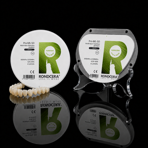 Rondcera Pro-ML 5D, Zirconia Multicapa en Blanco, Degradado de Color Natural para Dientes Cosméticos Estéticos - Product Image 1