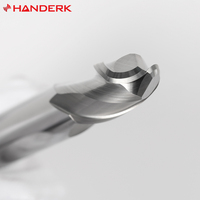 HANDERK Venta en stock HRC55 2/4 Fresa de punta esférica de carburo de tungsteno de flauta para herramienta de corte CNC