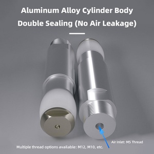 Pince d'expansion pneumatique industrielle JD Mini, légère, avec support interne, doigt en silicone pour bras robotique, moulage par injection - Product Image 3