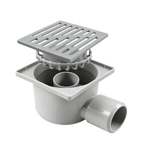 WaiiHO 030 Desagüe de Suelo Cuadrado Moderno de Acero Inoxidable 304 con Filtro, Salida de 4 Pulgadas, Pulido, Electrochapado, con Certificación Watermark para Baño - Product Image 4