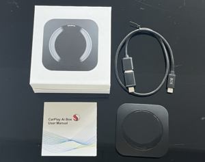 Iheylinkit CarPlay Ai Box <span class=keywords><strong>Android</strong></span> 16, CarPlay/<span class=keywords><strong>Android</strong></span> <span class=keywords><strong>Auto</strong></span> filaire vers système <span class=keywords><strong>Android</strong></span> avec Google Play Store 8+128 Go pour <span class=keywords><strong>Audi</strong></span> - Product Image 5