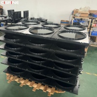 Semáforo LED Integrado para Peatones con Pantalla Completa Cishine, con Temporizador de Cuenta Regresiva, 200 mm, 300 mm, 400 mm, Semáforo Solar