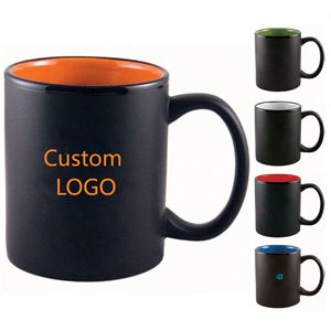 Tazas de Café de Cerámica con Logotipo Personalizado, Tazas Promocionales Sostenibles para Publicidad en Oficinas, Eventos Corporativos y de Marca - Product Image 1
