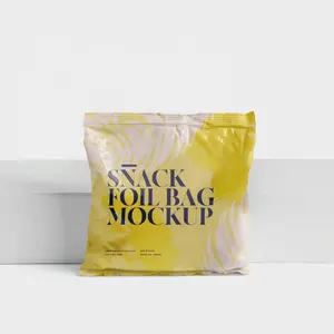 Bolsa de embalaje de alimentos para patatas fritas, impresión Digital personalizada, diseño múltiple
