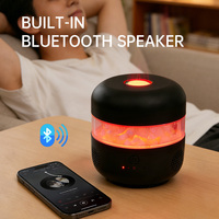 Diffuseur d'aromathérapie au sel de l'Himalaya USB 200 ml, humidificateur ultrasonique à brume froide pour la maison, le bureau, le yoga, le spa et les cadeaux
