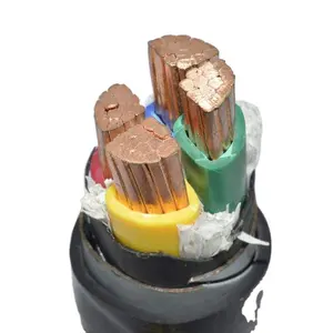 Copper-Conductor PVC Armored Power Cable 50 mm2 and Wire Low Voltage for Construction Applications