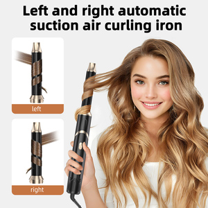 Pengering Rambut Ionik 5 in 1 Guangzhou Welltop 1000W, Set Sikat Udara Panas Pengering Cepat, Multi Styler Wanita - Product Image 6