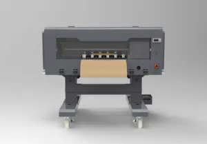 Zhou 성 30cm 37cm Dtf A3 XP600 I3200 Textil 열전달 애완 동물 필름 DTF 인쇄 기계 및 셰이커 오븐 티셔츠 인쇄 기계
